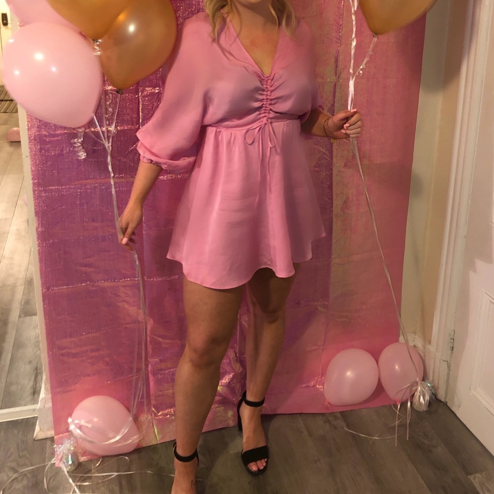 Zara Pink Mini Dress - Picture 4 of 5